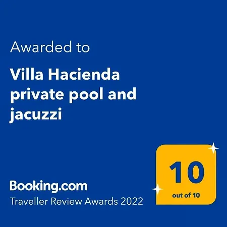 Villa Hacienda Private Pool With Jacuzzi And Sauna