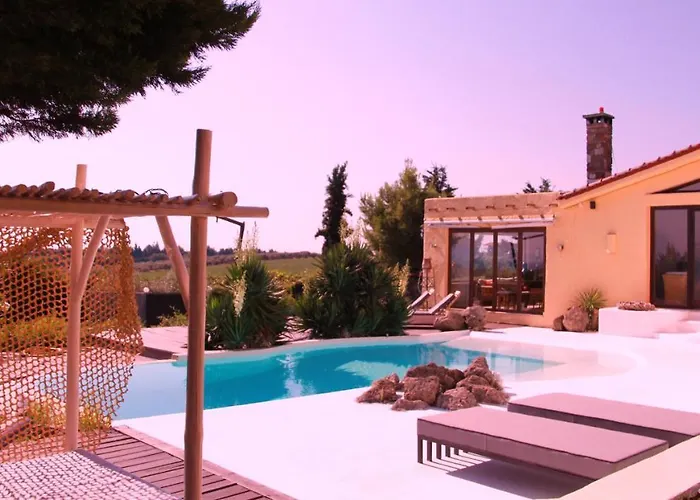 Hacienda Private Pool With Jacuzzi And Sauna * Paralía