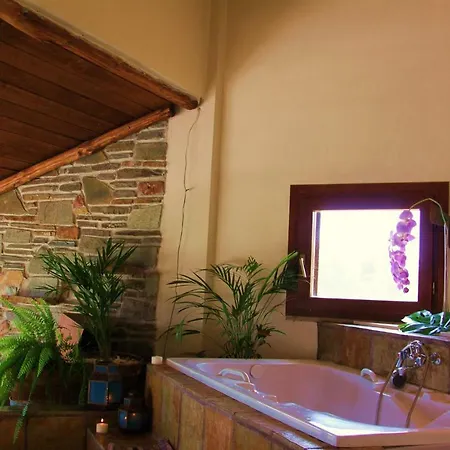 Hacienda Private Pool With Jacuzzi And Sauna Paralía