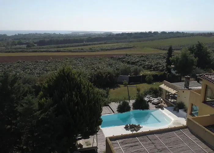 Villa Hacienda Private Pool With Jacuzzi And Sauna Paralía