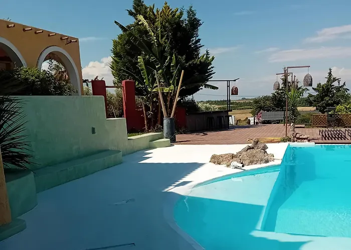 فيلة Hacienda Private Pool With Jacuzzi And Sauna Paralía